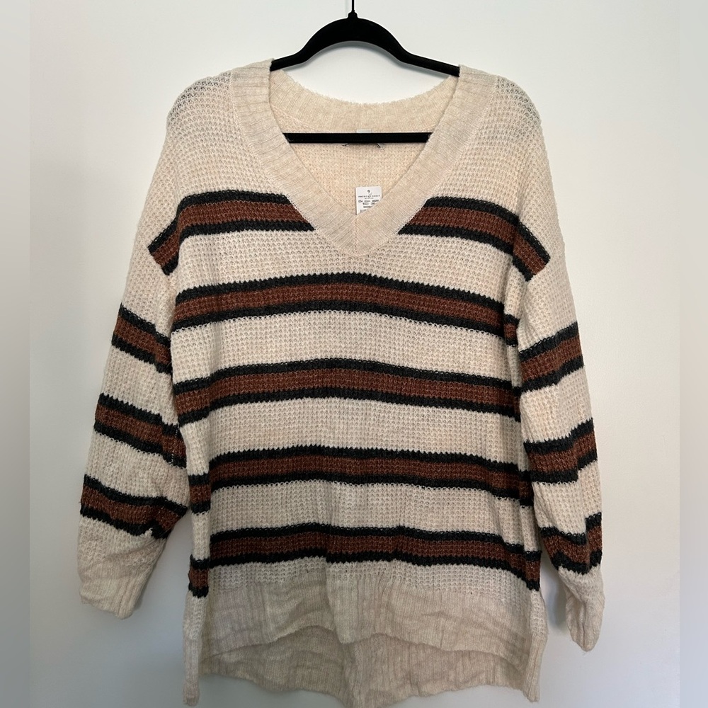 American Eagle Outfitters striped sweater